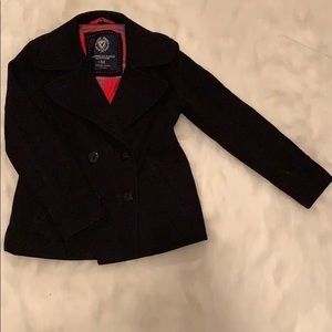 American Eagle Blue Peacoat